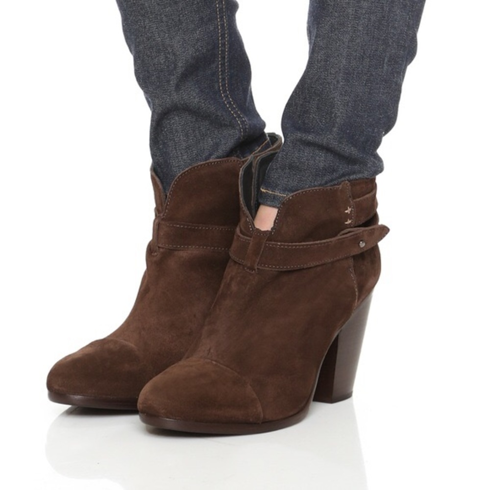 Rag & bone suede brown Harrow boots